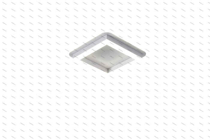 Plafoniera Led Patrata 64W, Alba, 3 tipuri de lumina,  3000K/4000K/6500K [3]