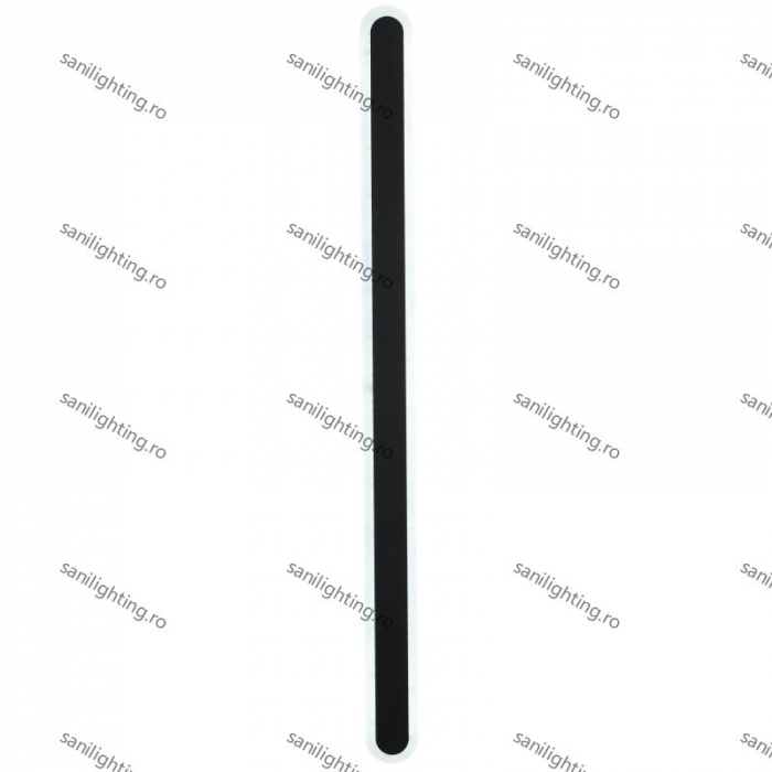 Aplica Led 64W, Neagra, 80cm, 3 tipuri de lumina [2]