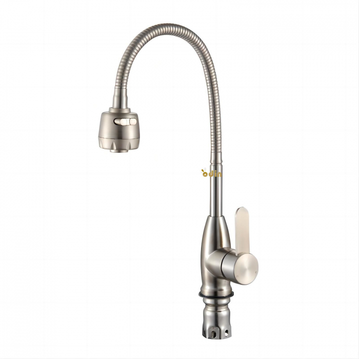 Baterie chiuveta bucatarie ODIN din INOX SUS304 teava flexibila [1]
