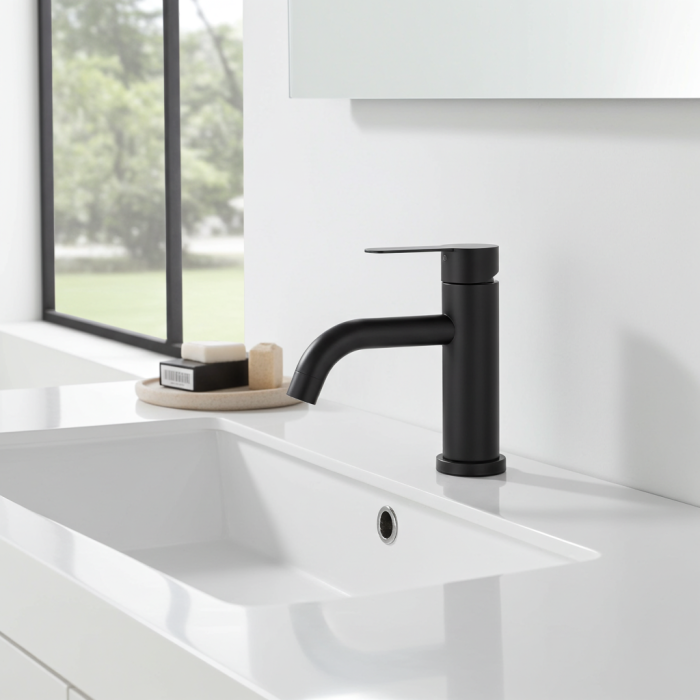 Baterie lavoar din INOX SUS304 culoare negru [3]