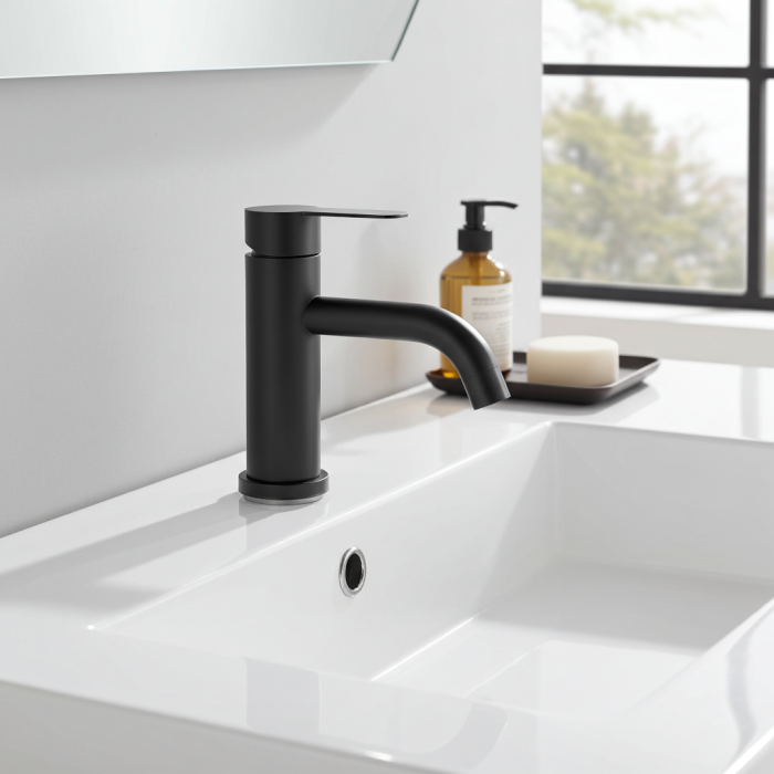 Baterie lavoar din INOX SUS304 culoare negru [2]