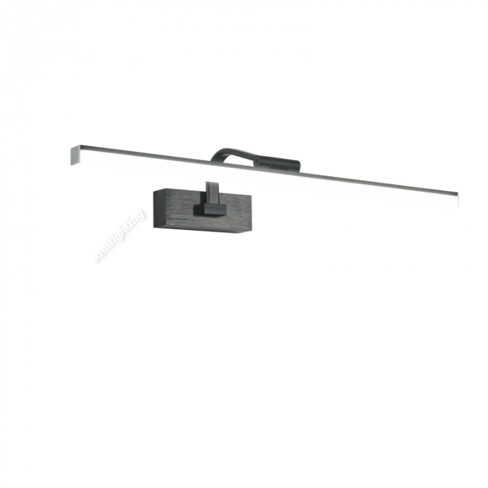 Corp Led Baie 36W, Negru , 58cm, 3 Tipuri Lumina, Intensitate Reglabila [3]