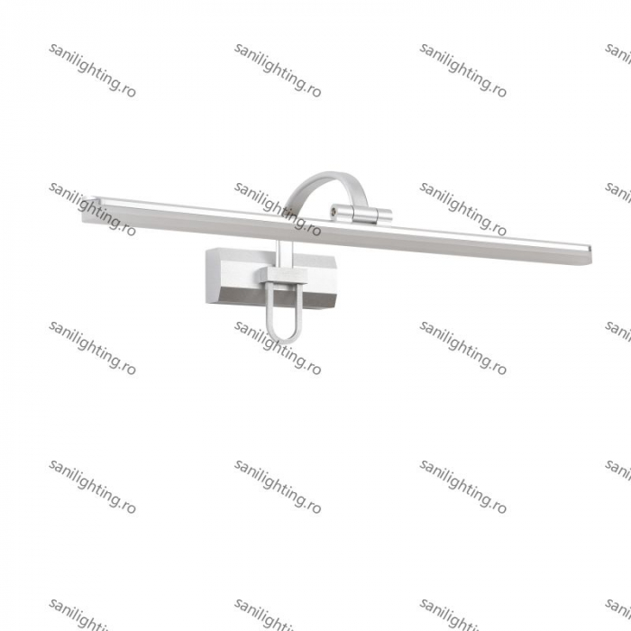 Corp Led Oglinda 36W, Crom, 58cm, 3 Tipuri Lumina, Intensitate Reglabila [5]