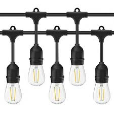 Ghirlanda luminoasa, 10m, interconectabil, E27, IP65, 10becuri [2]