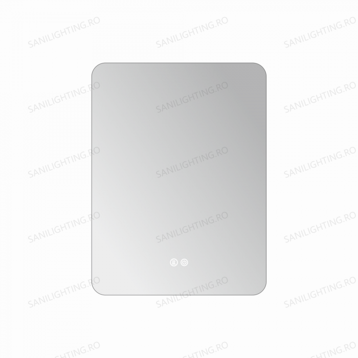 Oglinda LED 50x70cm,,Intrerupator Touch, Dezaburire, 3 tipuri de lumina, Dimabila  SN 030 [5]