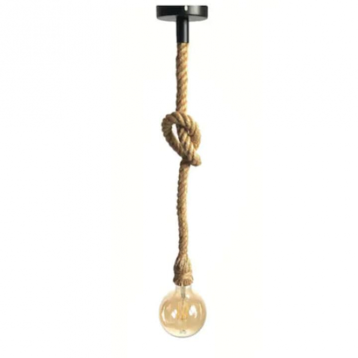 Pendul vintage din sfoara, 1dulie E27   1M [2]