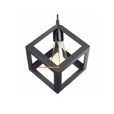 Pendul 3XE27  CUB  Suport  liniar [2]