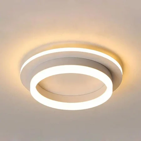 Plafoniera Led  28W , rotund , 3 tipuri de lumina  ,Alb [1]