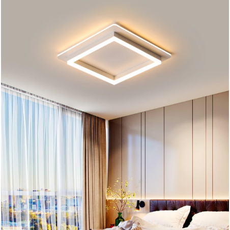 Plafoniera Led 34W ,patrat , 3 tipuri de lumina , Alb [1]