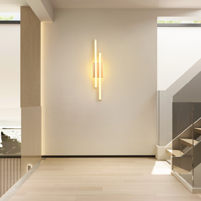 Plafoniera Led 44W 3 tipuri de lumina Auriu [4]