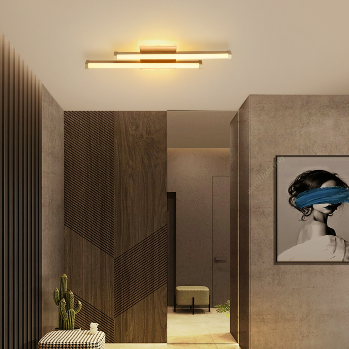 Plafoniera Led 44W 3 tipuri de lumina Auriu [5]