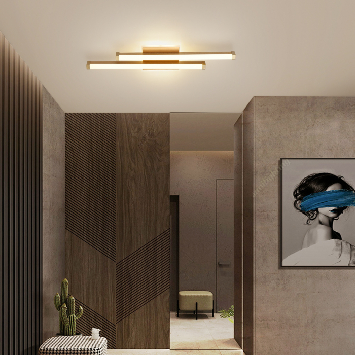 Plafoniera Led 44W 3 tipuri de lumina Auriu [3]