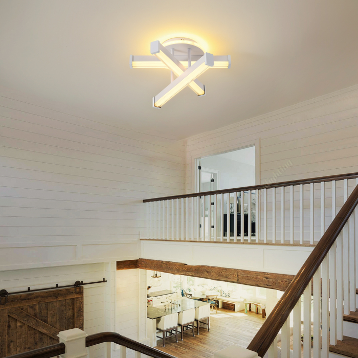 Plafoniera Led 62W 3 tipuri de lumina Alb [3]