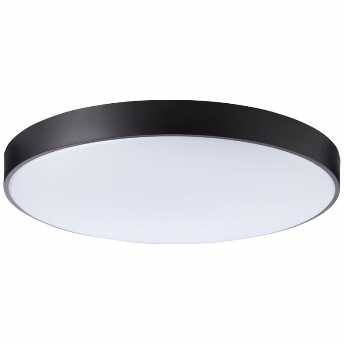 Plafoniera , Slim , 40W ,IP 44 , Diametru 40cm ,Lumina rece , Negru [3]