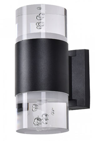 Aplice de exterior - Aplica de exterior 10W lumina rece Negru