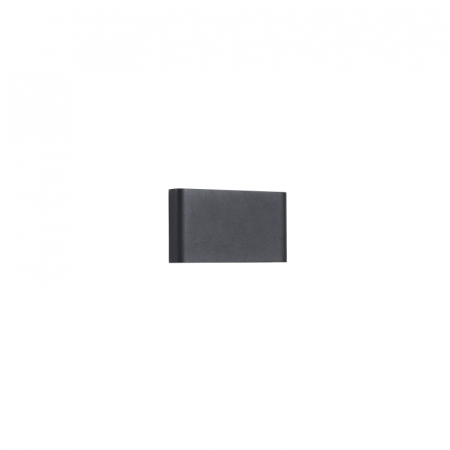 Aplica de exterior 8W lumina rece Negru [2]