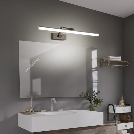 Aplice si Plafoniere - Aplica de  oglinda  led 36W 3 moduri de lumina Negru