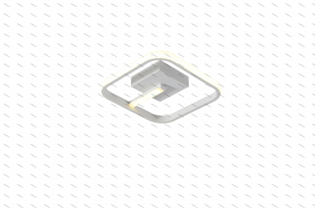 Plafoniera Led Patrata 36W, Alba, 3 tipuri lumina,  3000K/4000K/6500K [3]