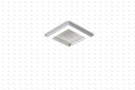 Plafoniera Led Patrata 64W, Alba, 3 tipuri de lumina,  3000K/4000K/6500K [2]