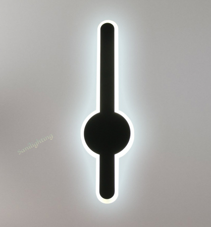 Aplica oglinda 18W liniar Negru [2]