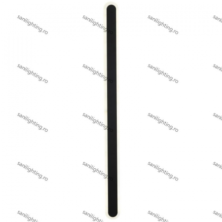 Aplica Led 64W, Neagra, 80cm, 3 tipuri de lumina [2]