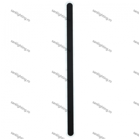 Aplica Led 64W, Neagra, 80cm, 3 tipuri de lumina [1]