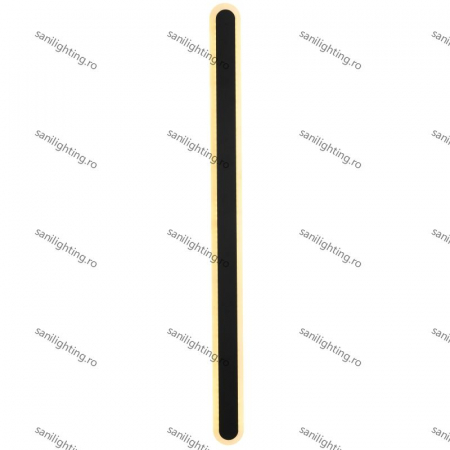 Aplica Led 64W, Neagra, 80cm, 3 tipuri de lumina [3]