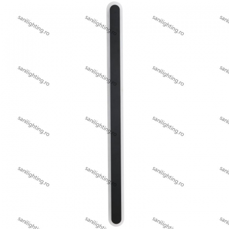 Aplica Led 64W, Neagra, 80cm, 3 tipuri de lumina [4]