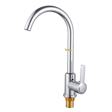 Baterii bucatarie - Baterie bucatarie monocomanda lebada ODIN INOX SUS304 cromat 146