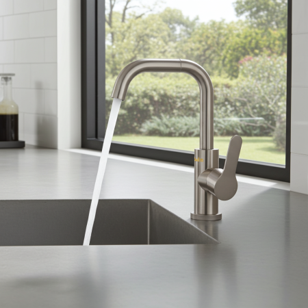 Baterii bucatarie - Baterie chiuveta ODIN din INOX SUS304