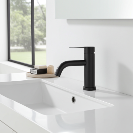 Baterie lavoar din INOX SUS304 culoare negru [2]