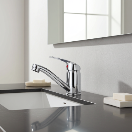 Baterii bucatarie - Baterie lavoar ODIN 8023  S