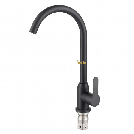 Baterii bucatarie - Baterie lebada de bucatarie din INOX SUS304 culoare negru