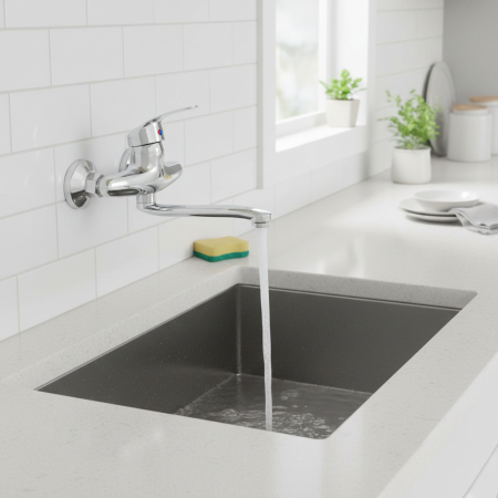 Produse - Baterie monocomanda ODIN de perete 8024 S