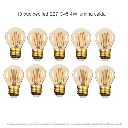 Ghirlanda luminoasa, 10m, interconectabil, E27, IP65, 10becuri  incluse [1]
