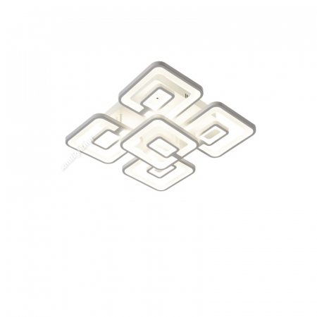 Lustra Led cu telecomanda FIve Square 270W 3000k/4000k/6500k intensitate reglabila [2]