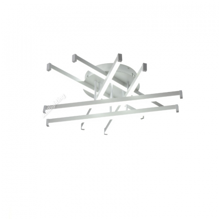 Lustra Led Linii 150W, Alba, telecomanda, intensitate reglabila [3]