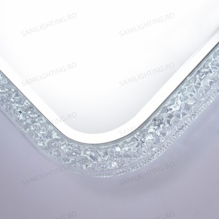 Oglinda LED 100x65cm, Rama Acril, Intrerupator Touch, Dezaburire, 3 tipuri de lumina, Dimabila  SN 052 [6]