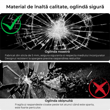 Oglinda LED  150x80 cm, Senzor de miscare , Intrerupator Touch, Dezaburire, Ceas si Termometru,3 tipuri de lumina, Dimabila   SN  22010-1 [7]