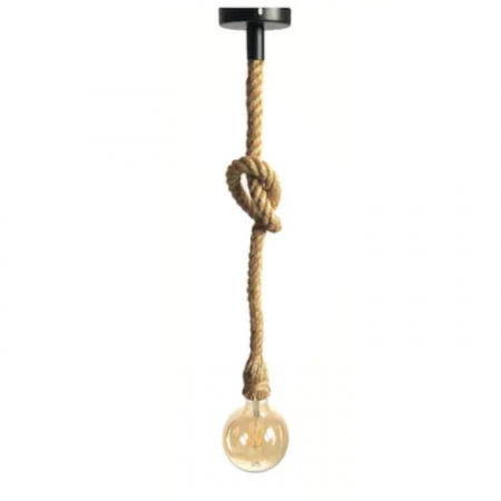 Pendul vintage din sfoara, 1dulie E27   1M [1]