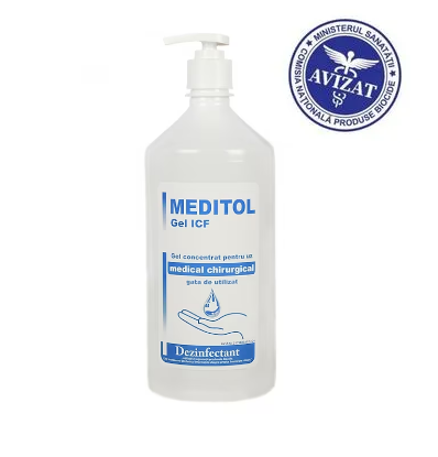 Dezinfectant mâini Meditol gel ICF 1L [1]