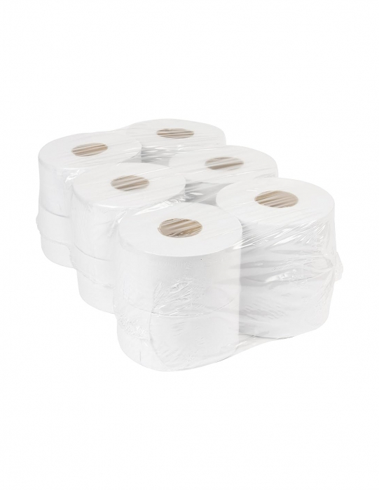 Sani - Hârtie igienică mini jumbo 120m, 2 straturi [1]