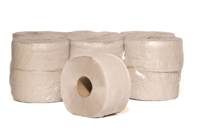 Sani - Hârtie igienică mini jumbo 150m, 1 strat, natur [1]