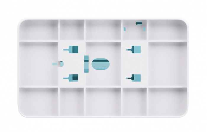 Satino Hyginity - Dispenser alb prosoape pliate XS [4]