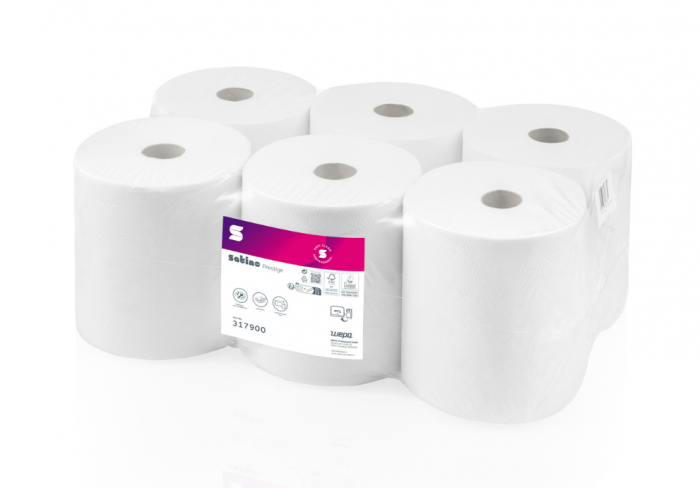 Satino Prestige - Prosop derulare centrală maxi roll 150m, 2 straturi [1]