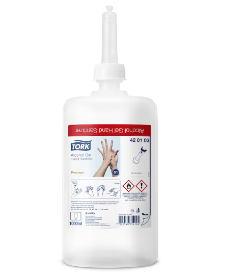 Tork gel dezinfectant pe bază de alcool (Aviz biocide) [1]