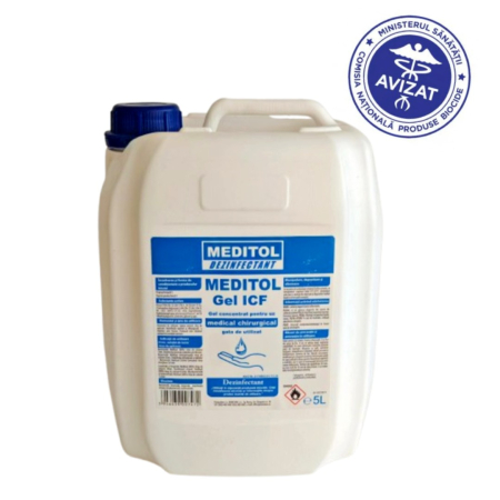Dezinfectanți - Dezinfectant mâini Meditol gel ICF 5L