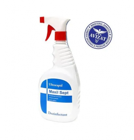 Dezinfectanți - Dezinfectant suprafețe Maxil Sept Ultrarapid 1L