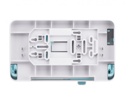 Satino Hyginity - Dispenser alb hârtie igienică mică (twin) [2]