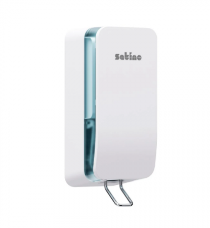 Dozatoare săpun lichid/spumă - Satino Hyginity - Dozator alb săpun spumă manual 1l